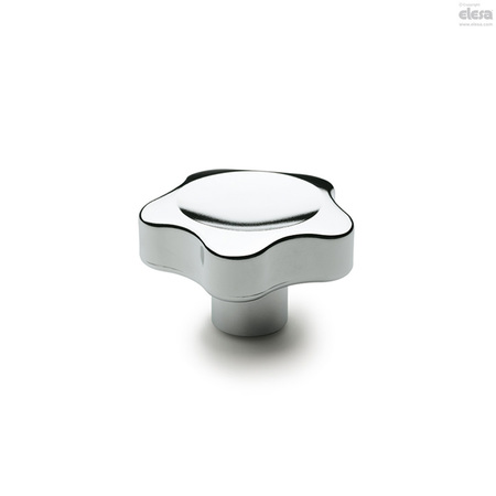 ELESA Lobe knobs, VC.692/60-CR-B-M10 VC.692-CR